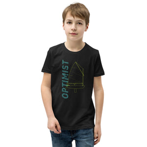 Optimist Youth Short Sleeve T-Shirt (S/M/L/XL) (100% Cotton)
